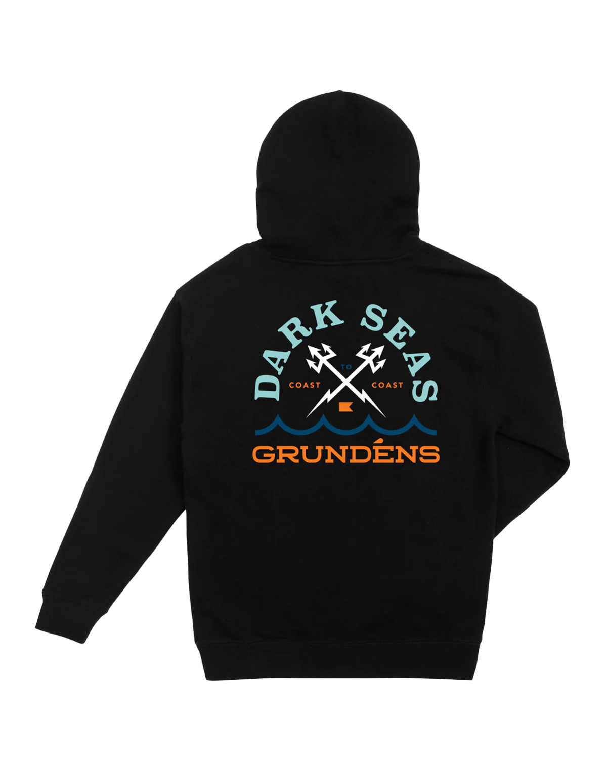 Dark Seas x Grundens Circulation Pullover Hood