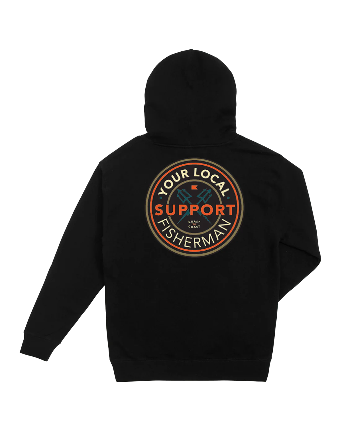 Dark Seas x Grundens Day Job Pullover Hood