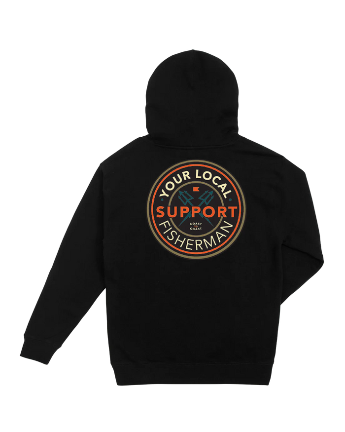 Dark Seas x Grundens Day Job Pullover Hood