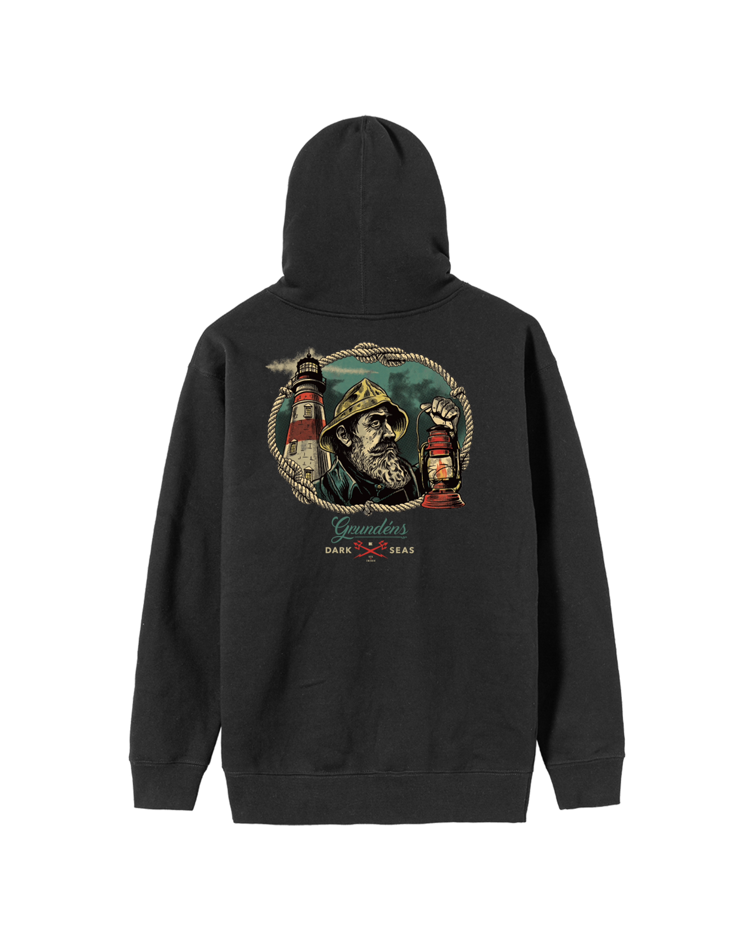 Watchman Hooded Sweatshirt (zoomed)