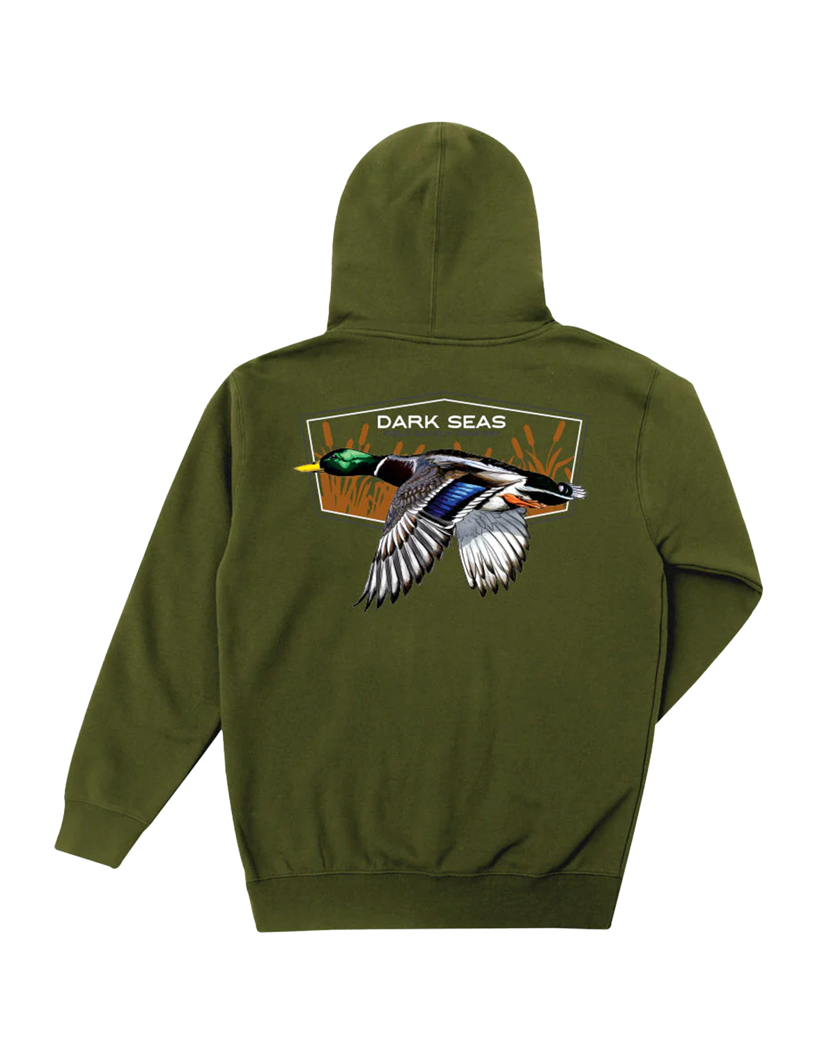 Mallard Zip Hood (zoomed)