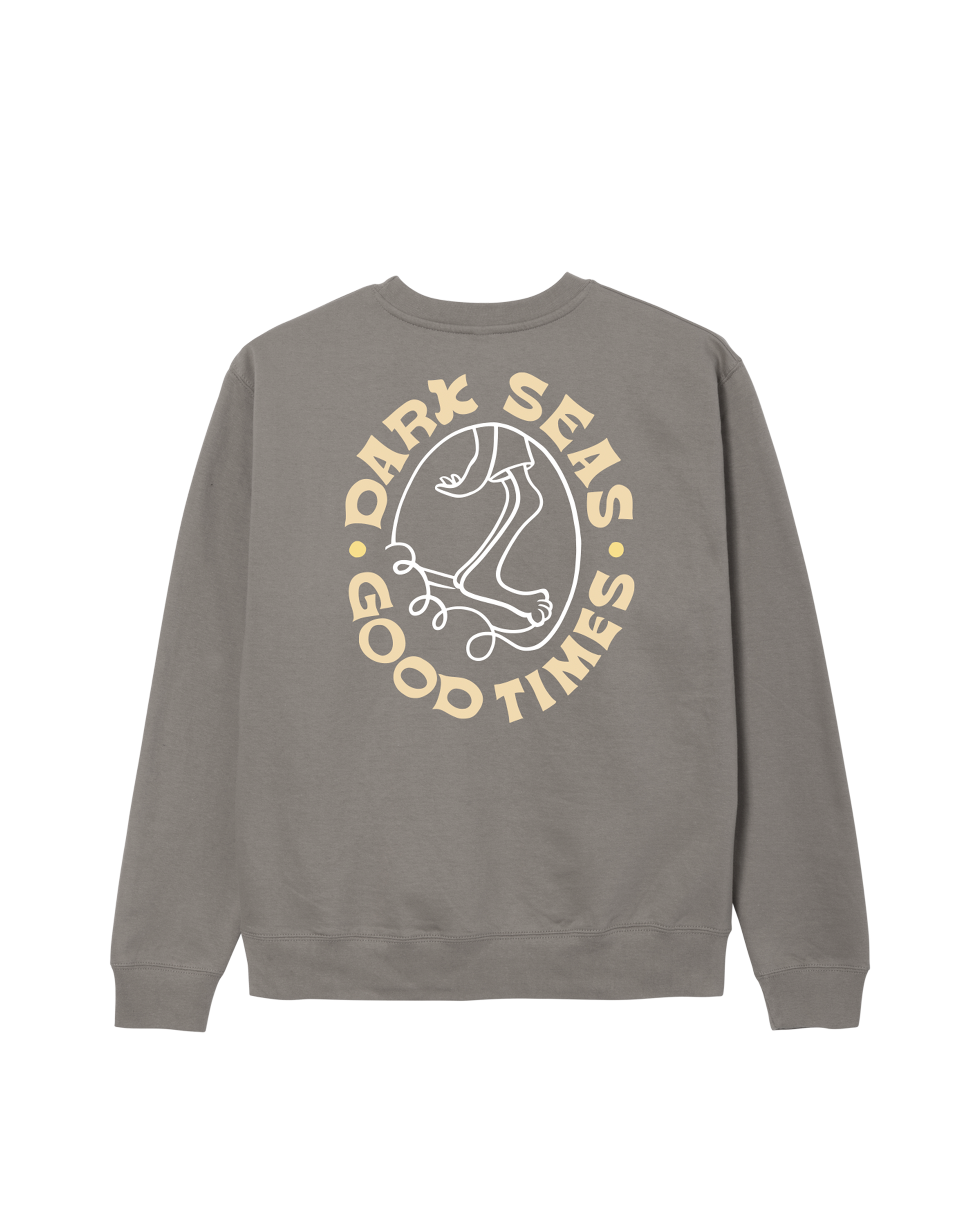 Nose Rider Pigment Crewneck (zoomed)