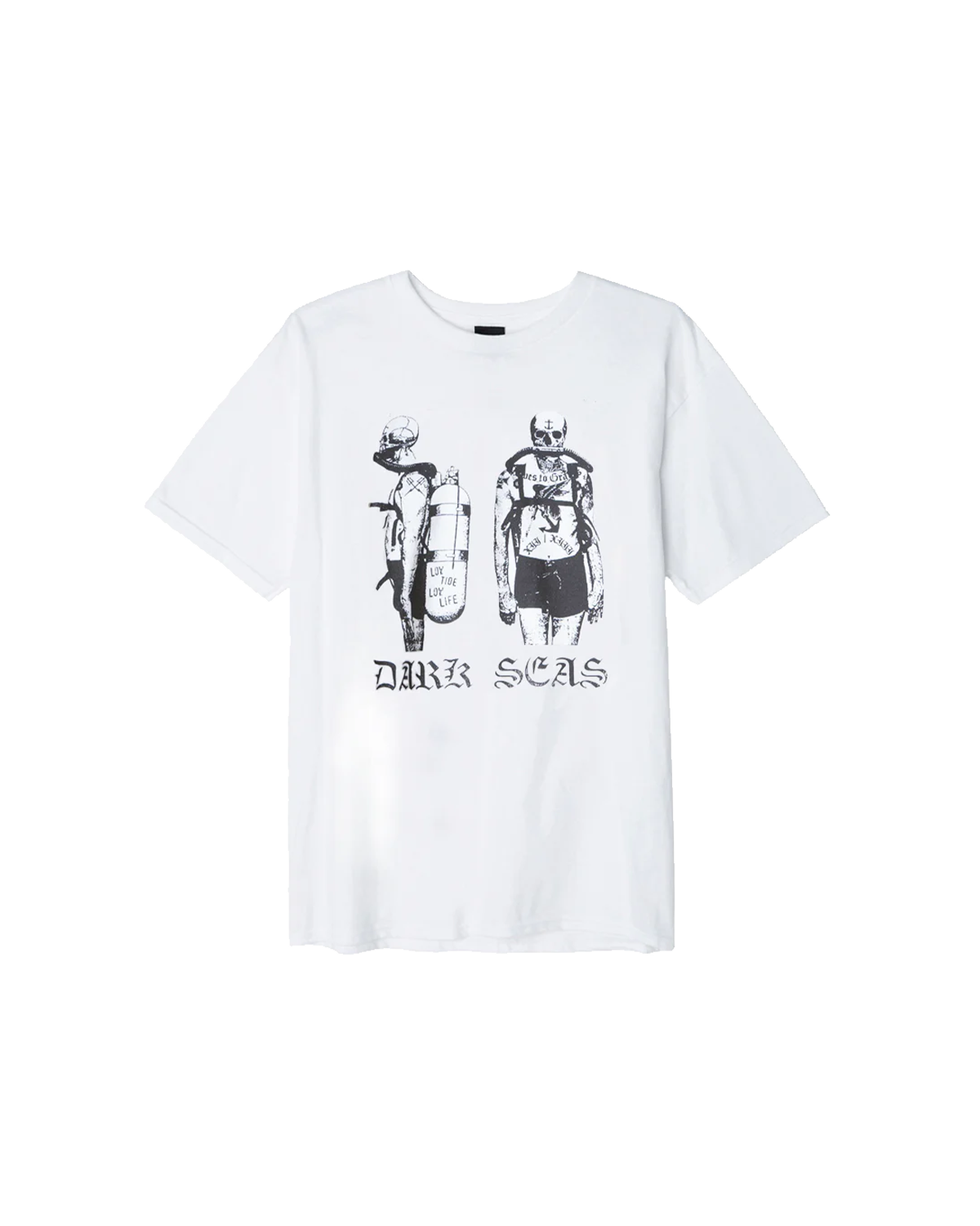 Last Breath Stock T-Shirt (zoomed)