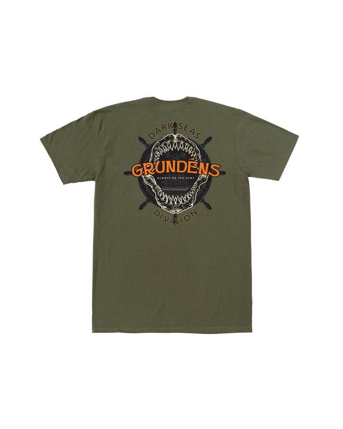 Dark Seas x Grundens Day On The Hunt Premium T-Shirt