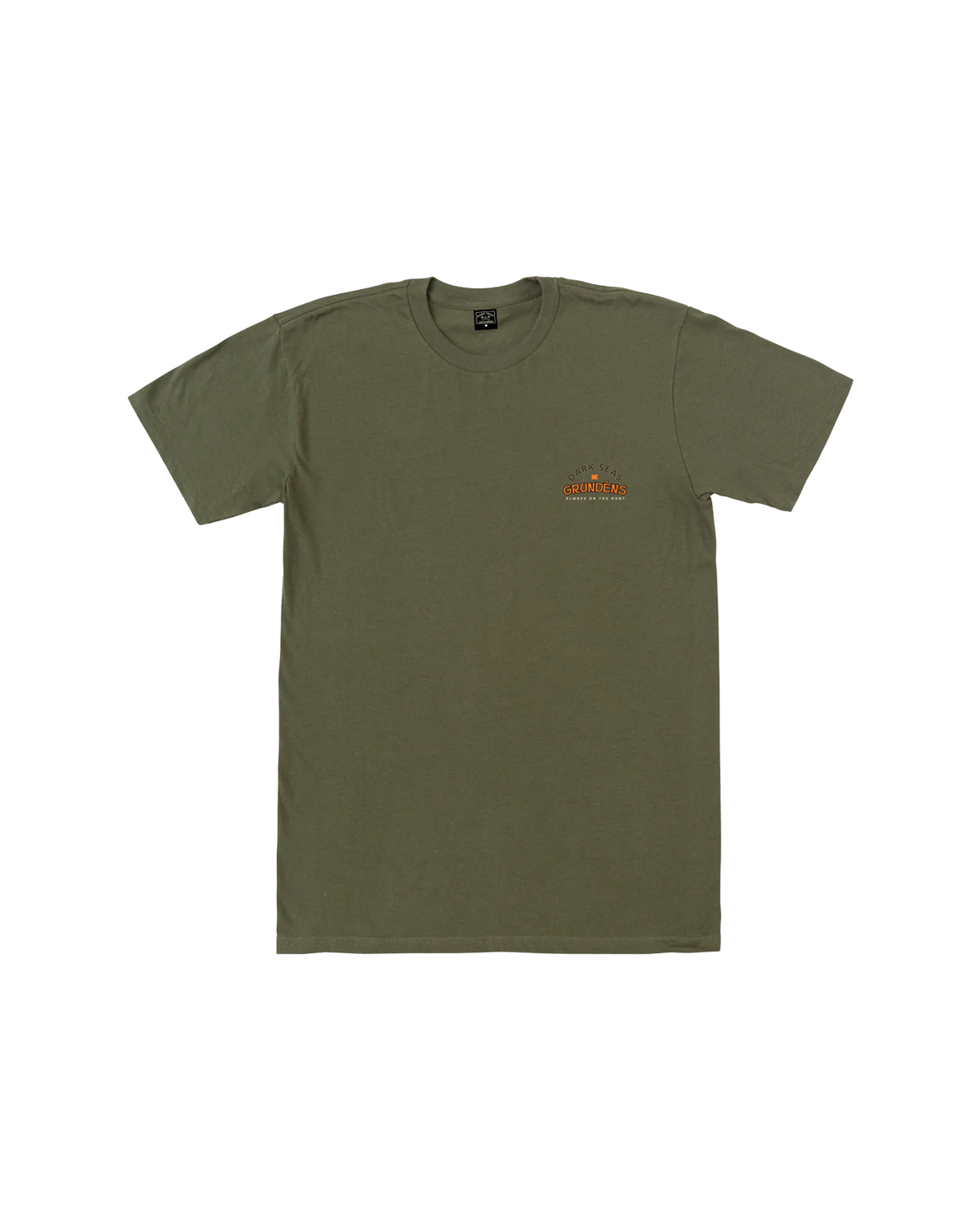 Dark Seas x Grundens Day On The Hunt Premium T-Shirt (zoomed)