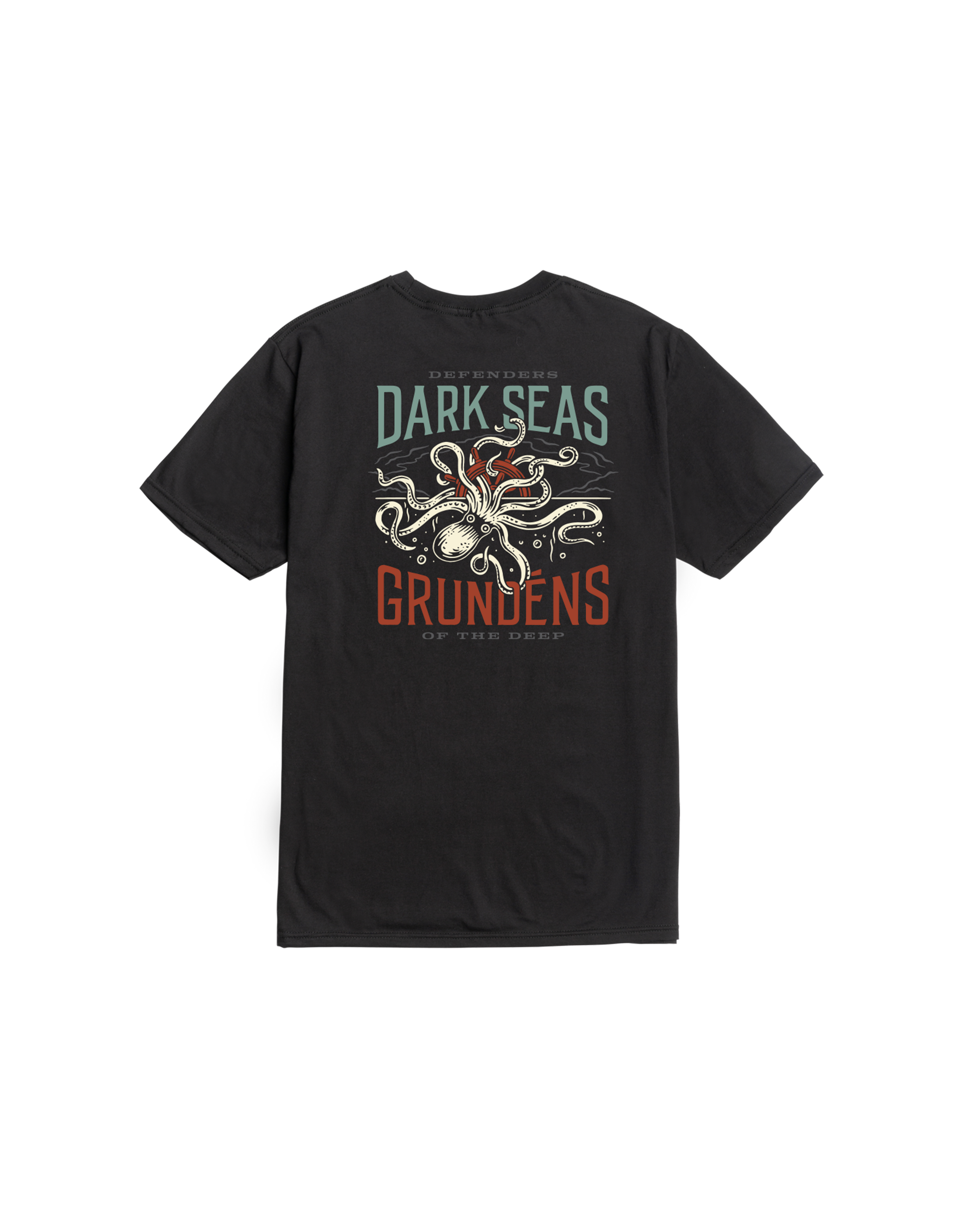 Great Depths Premium T-Shirt (zoomed)