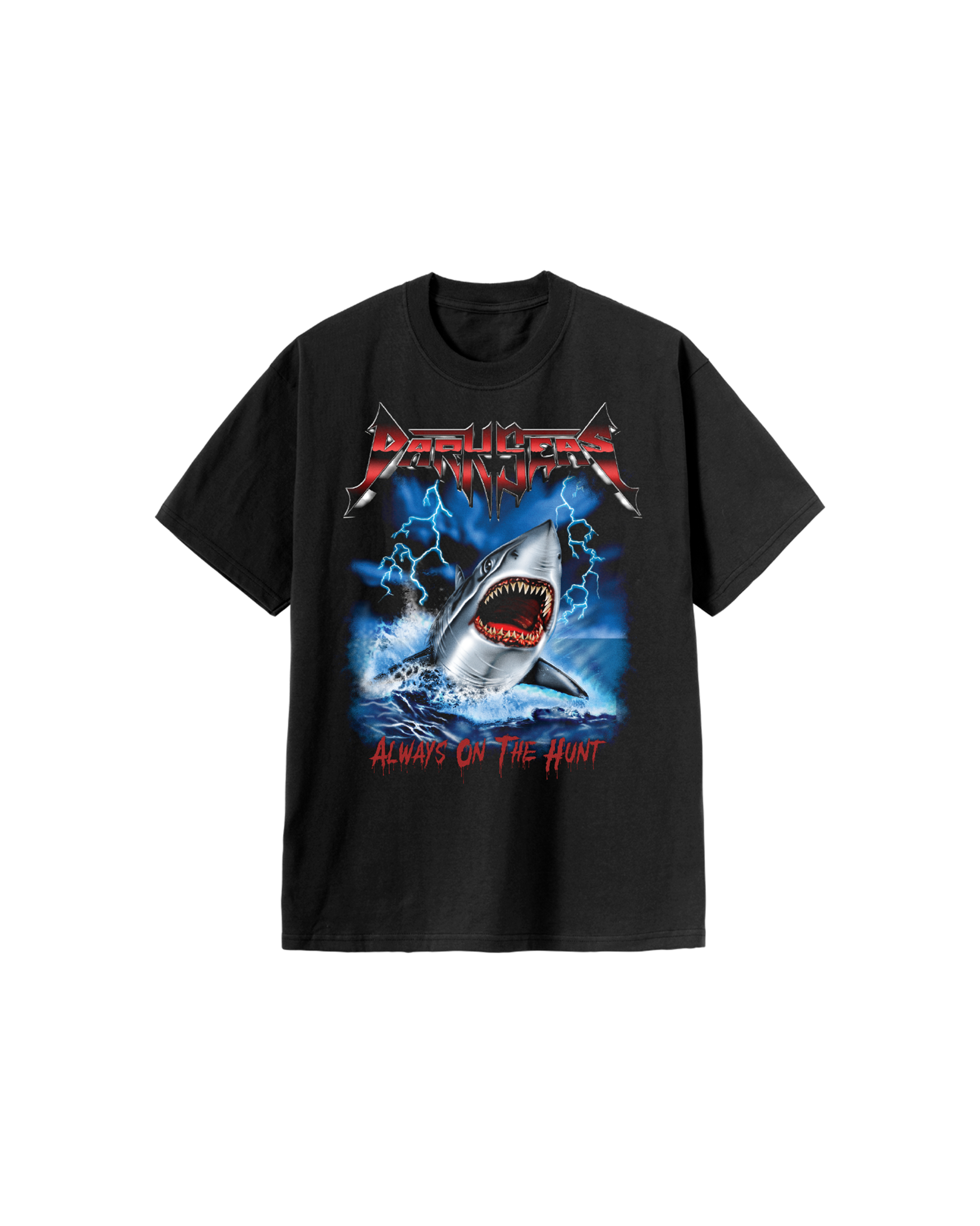 Tidal Terror Heavyweight T-Shirt (zoomed)