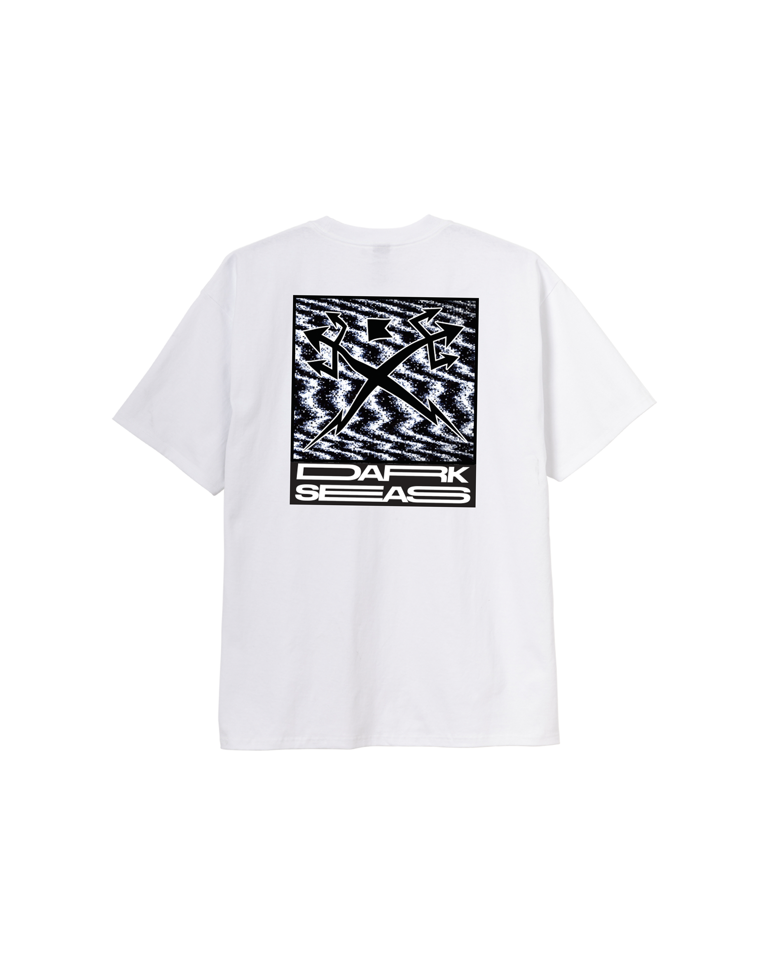 White Noise Heavyweight T-Shirt (zoomed)