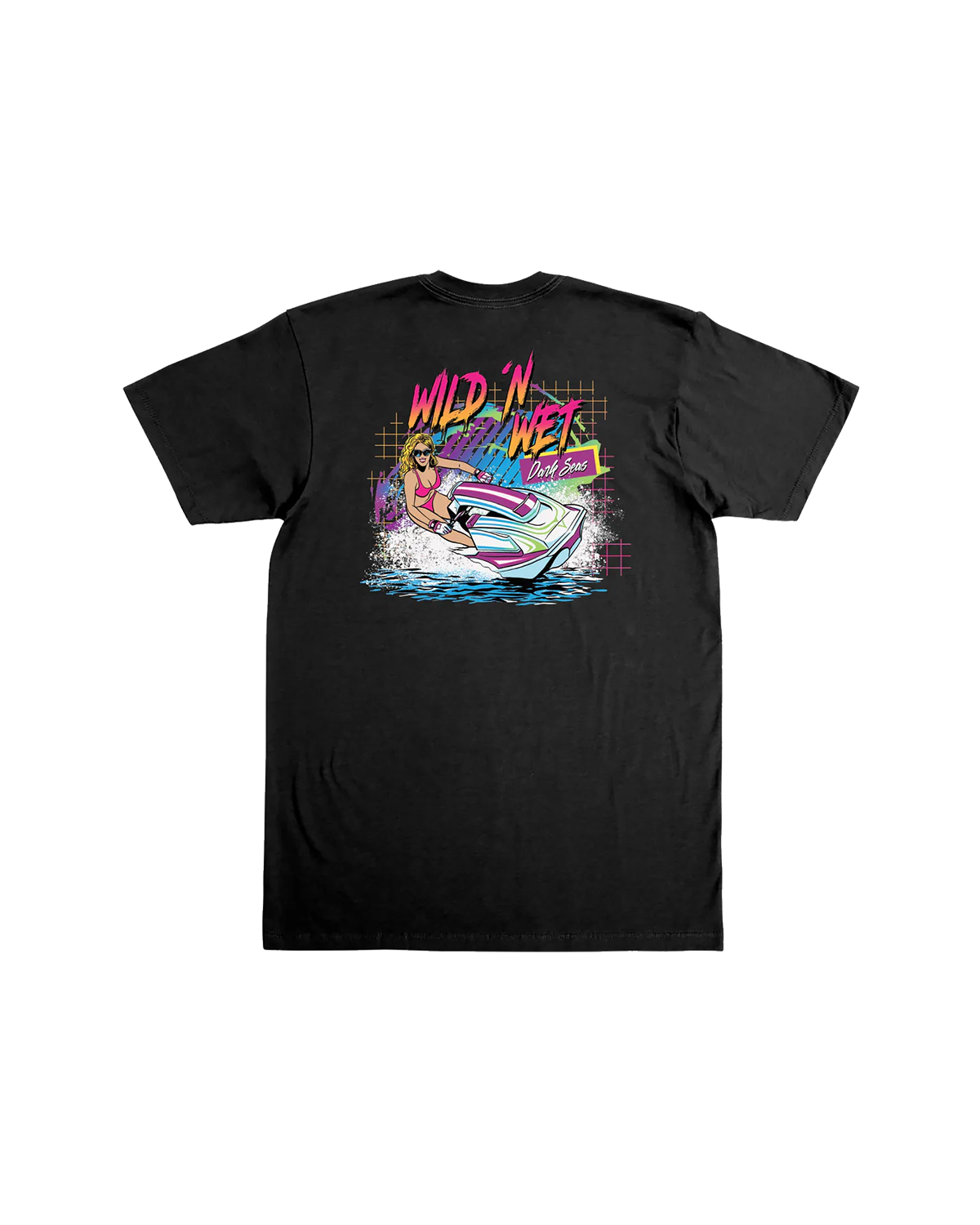 Wild 'N Wet Tie Dye T-Shirt (zoomed)