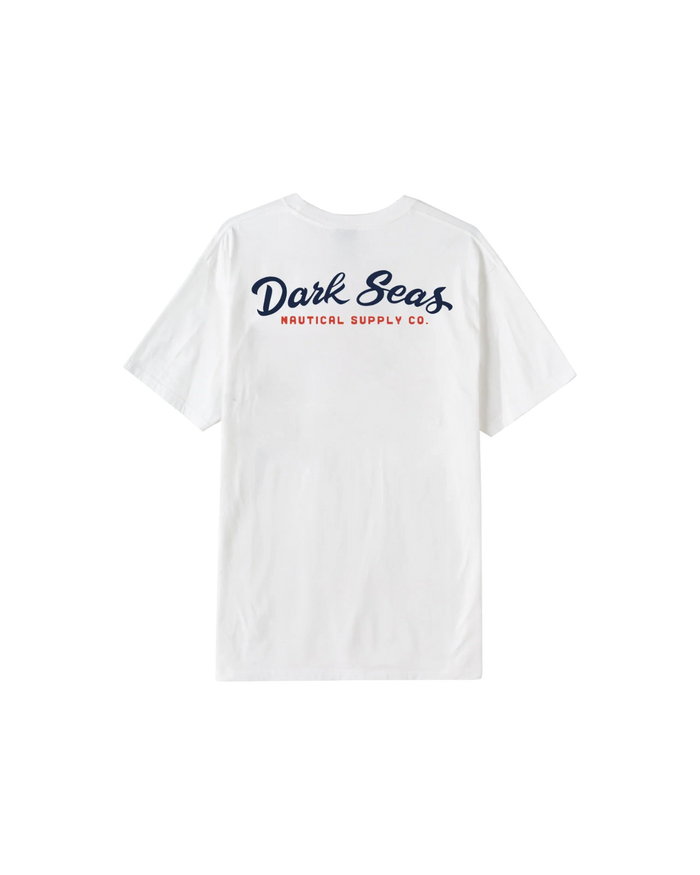 Dark Seas Polished Pocket T-Shirt - White