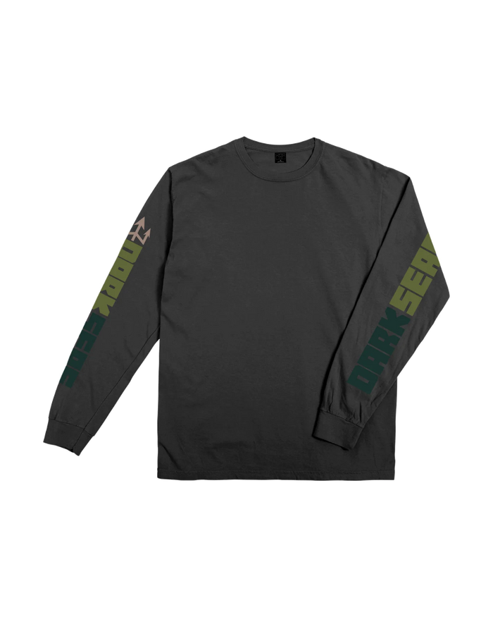 Dark Seas Terrain Pigment LS T-Shirt - Black - alternate view