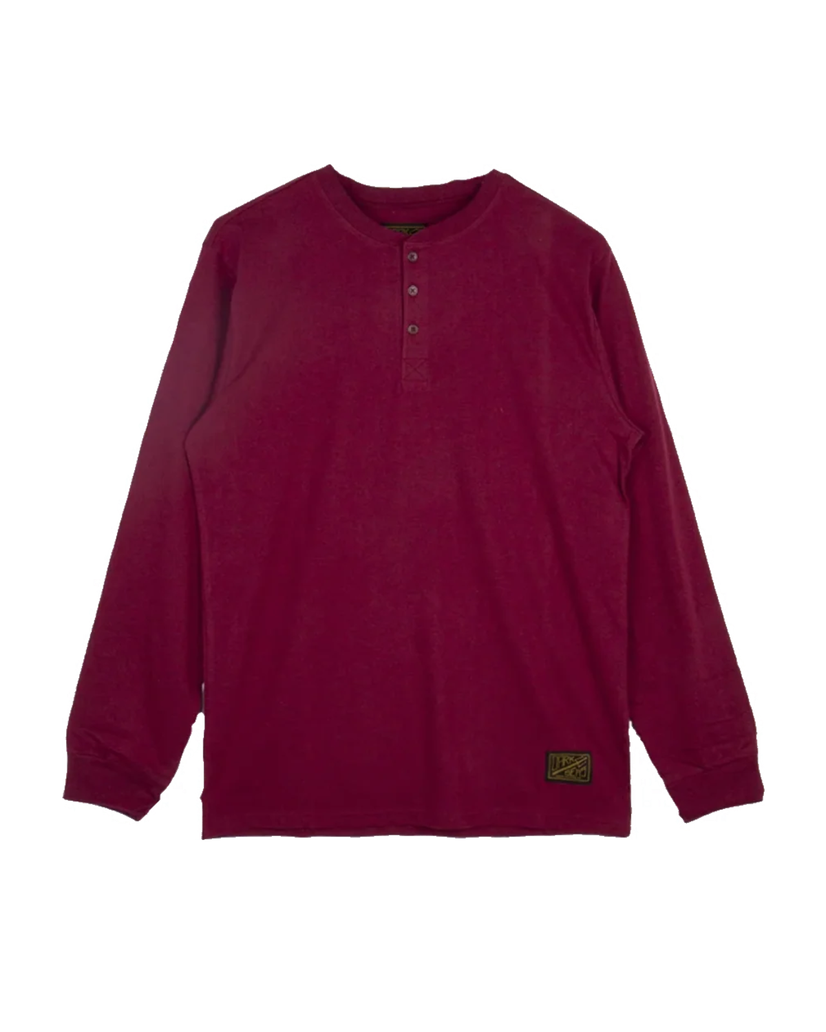 Adrift Long Sleeve Henley T-Shirt (zoomed)
