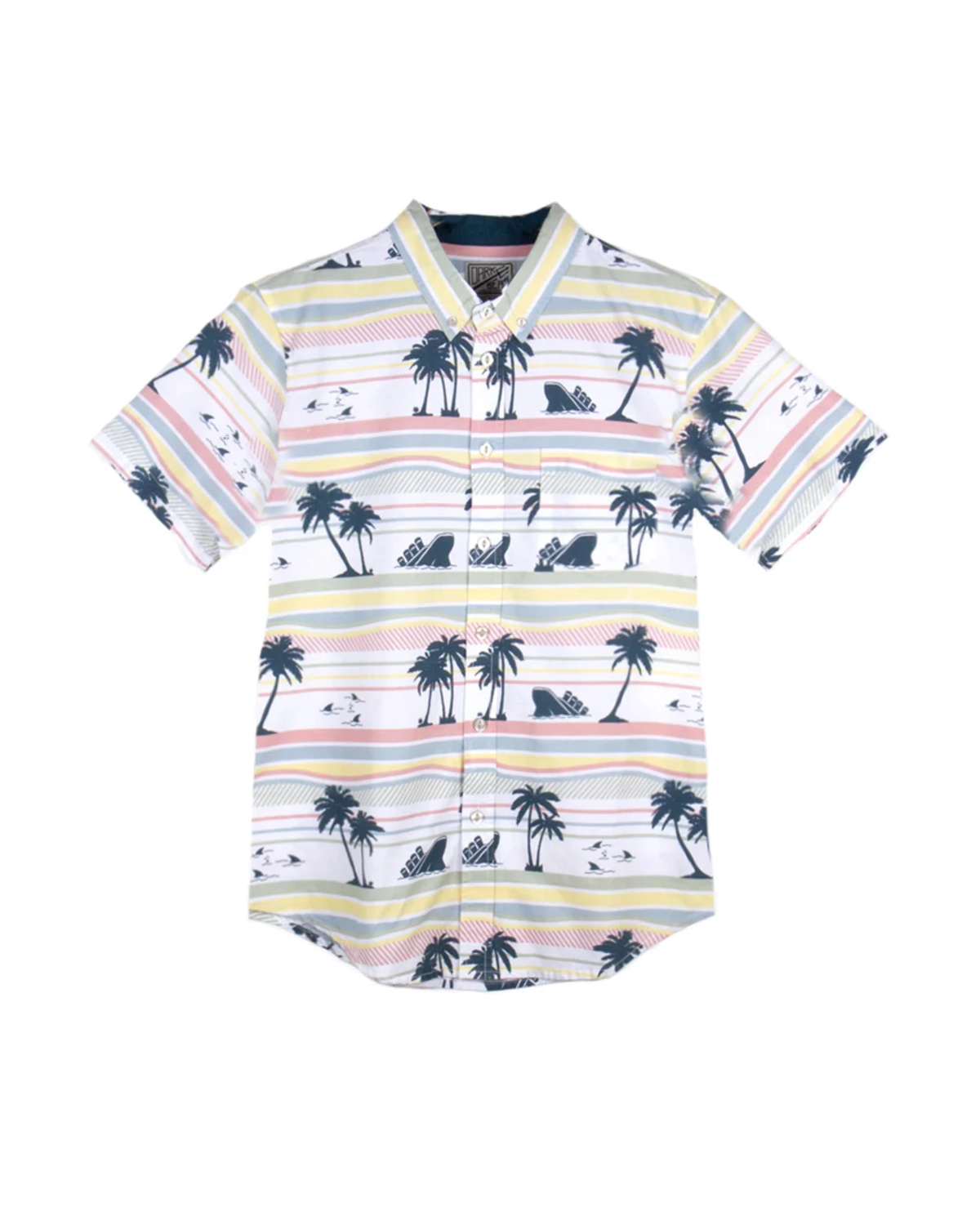 Dark Seas Downbound Shirt - White