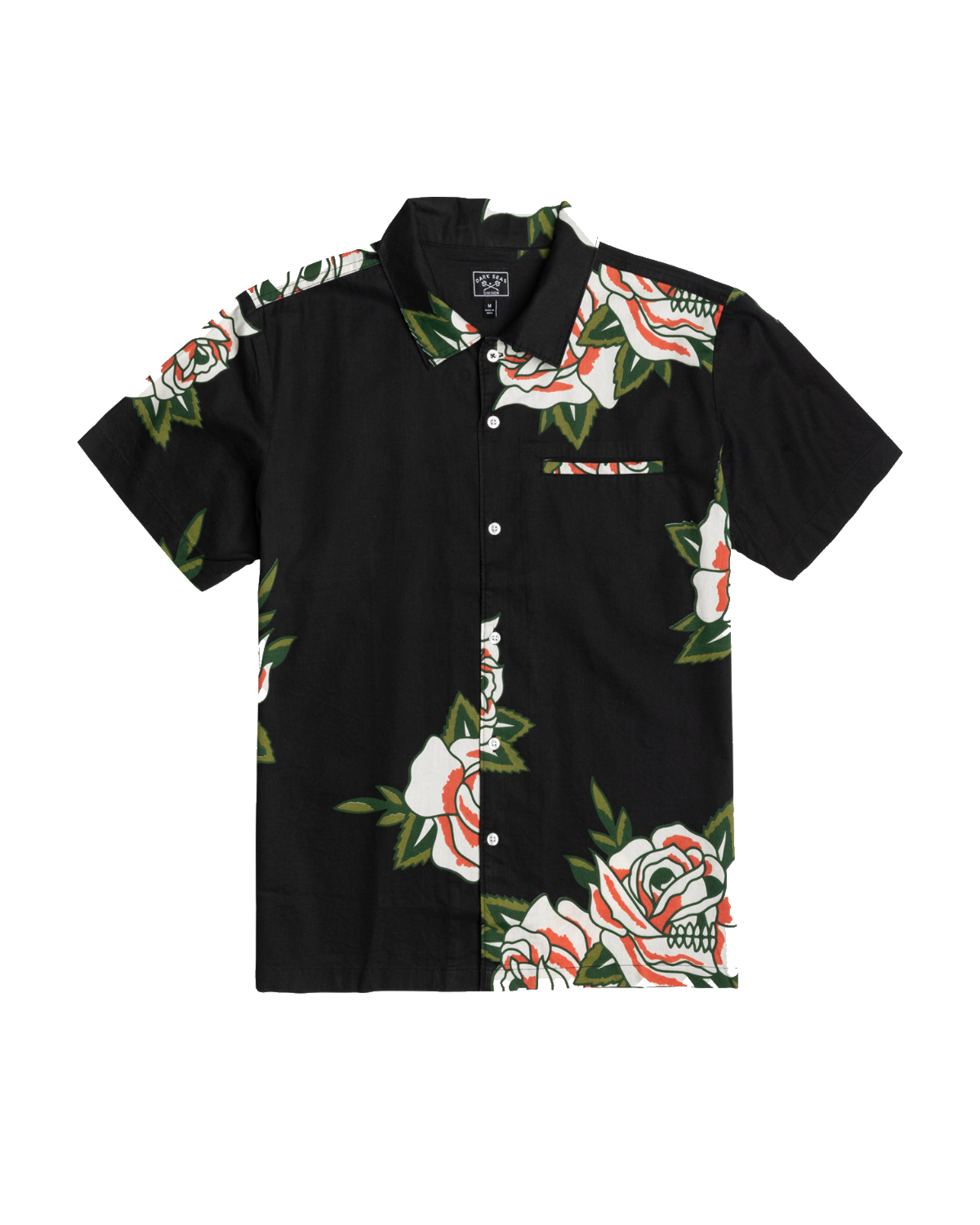 Skully Short Sleeve Shirt — Black