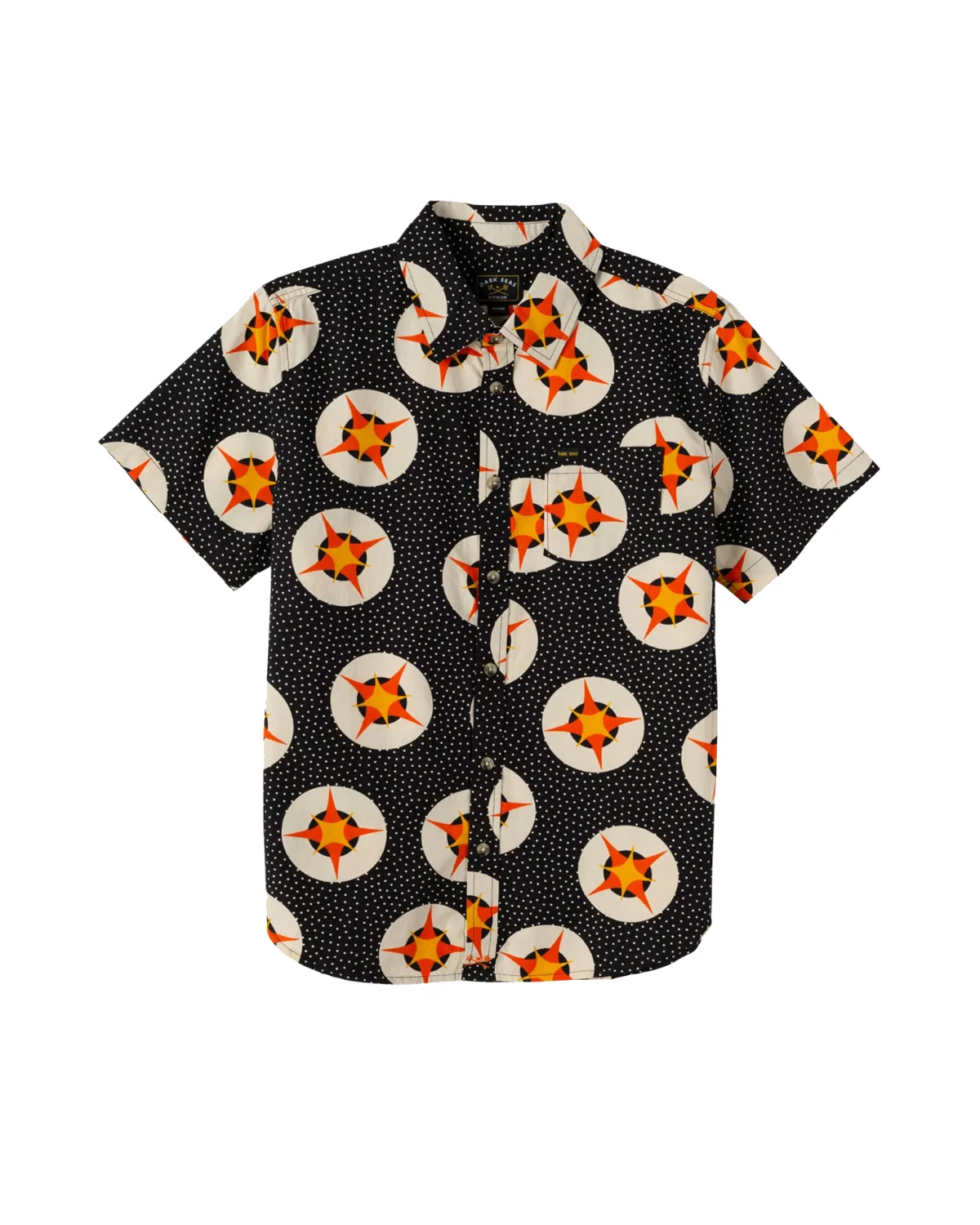 Dark Seas Study SS Shirt - Black (zoomed)