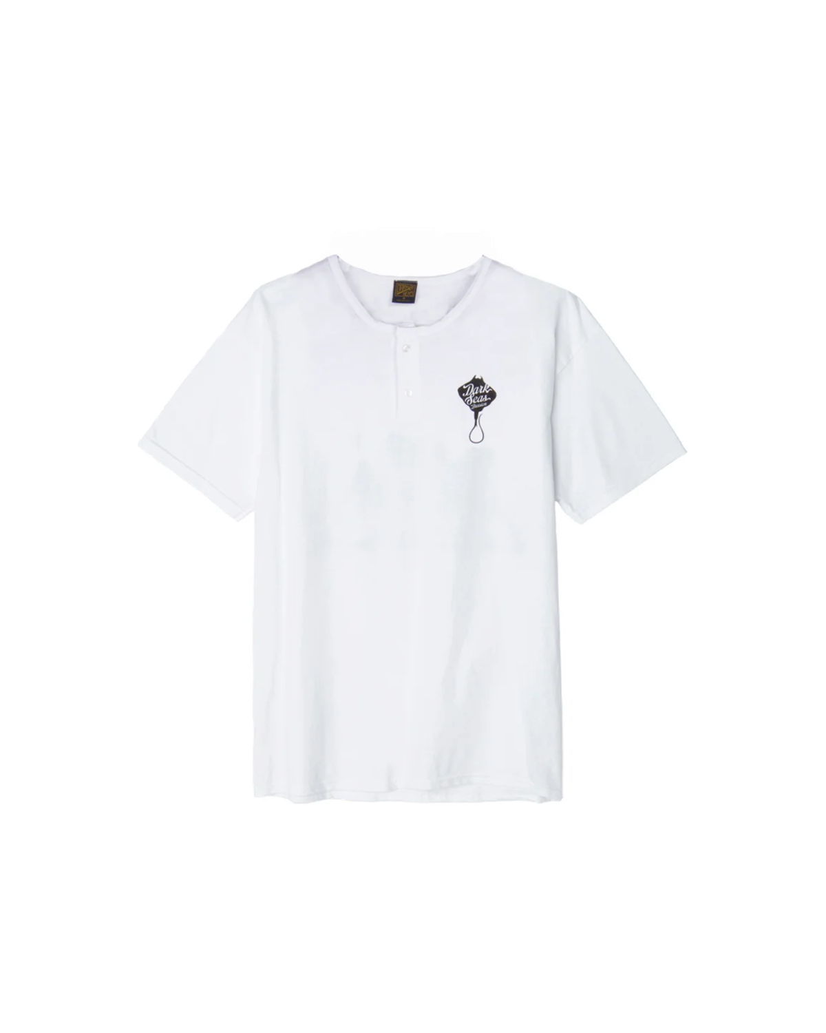 Dark Seas Nimitz Knit T-Shirt White (zoomed)