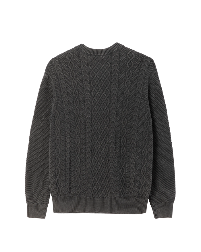 Dark Seas Big Sur Sweater - Black - Back - alternate view
