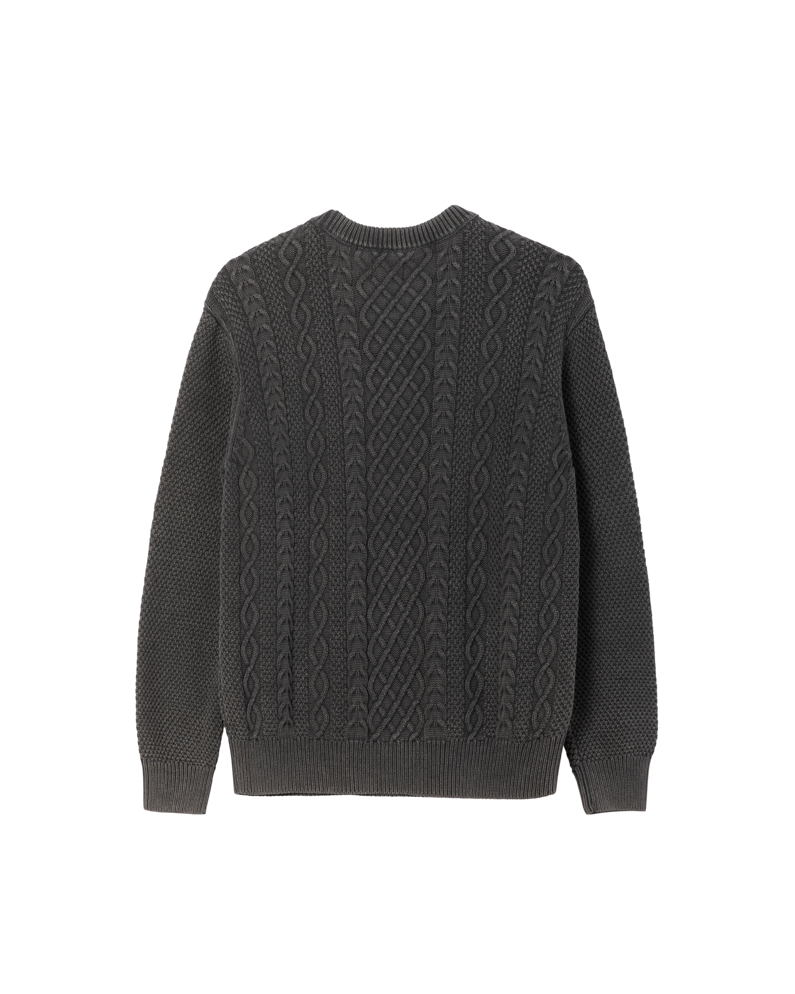 Dark Seas Big Sur Sweater - Black (zoomed)