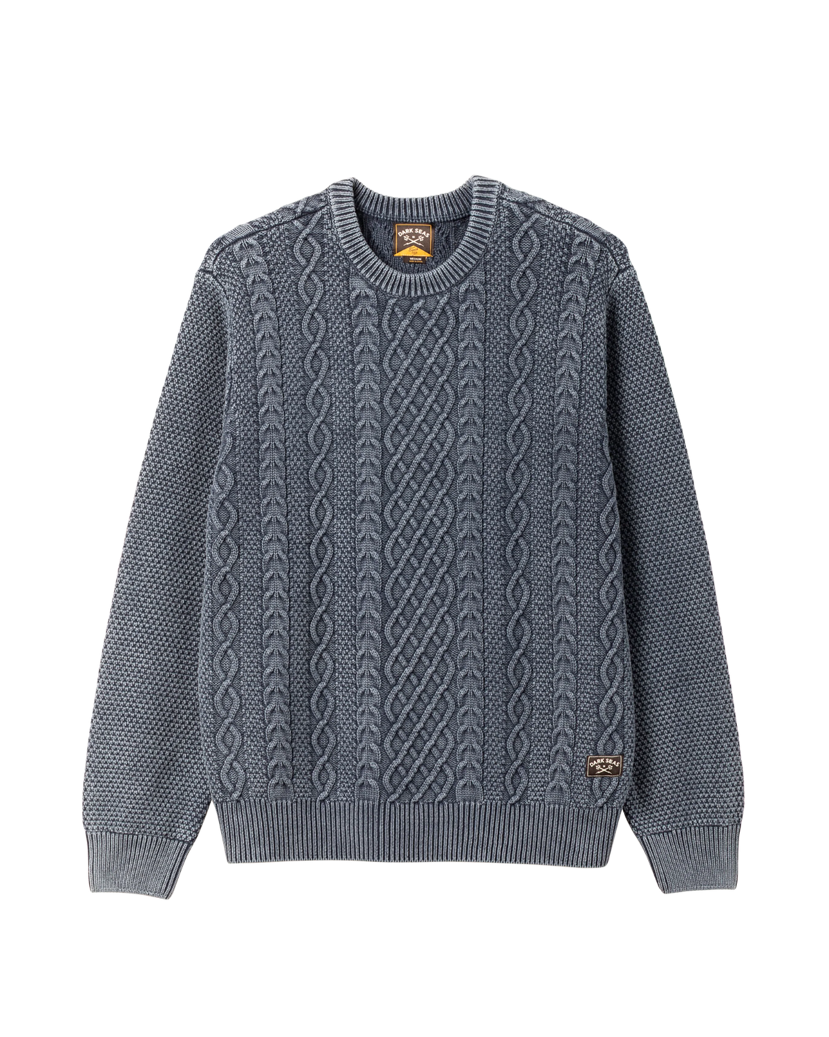 Dark Seas Big Sur Sweater - Indigo - Front (zoomed)