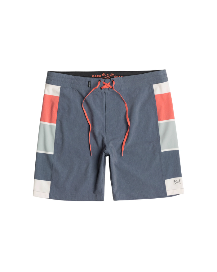 Dark Seas Panel Boardshort Navy