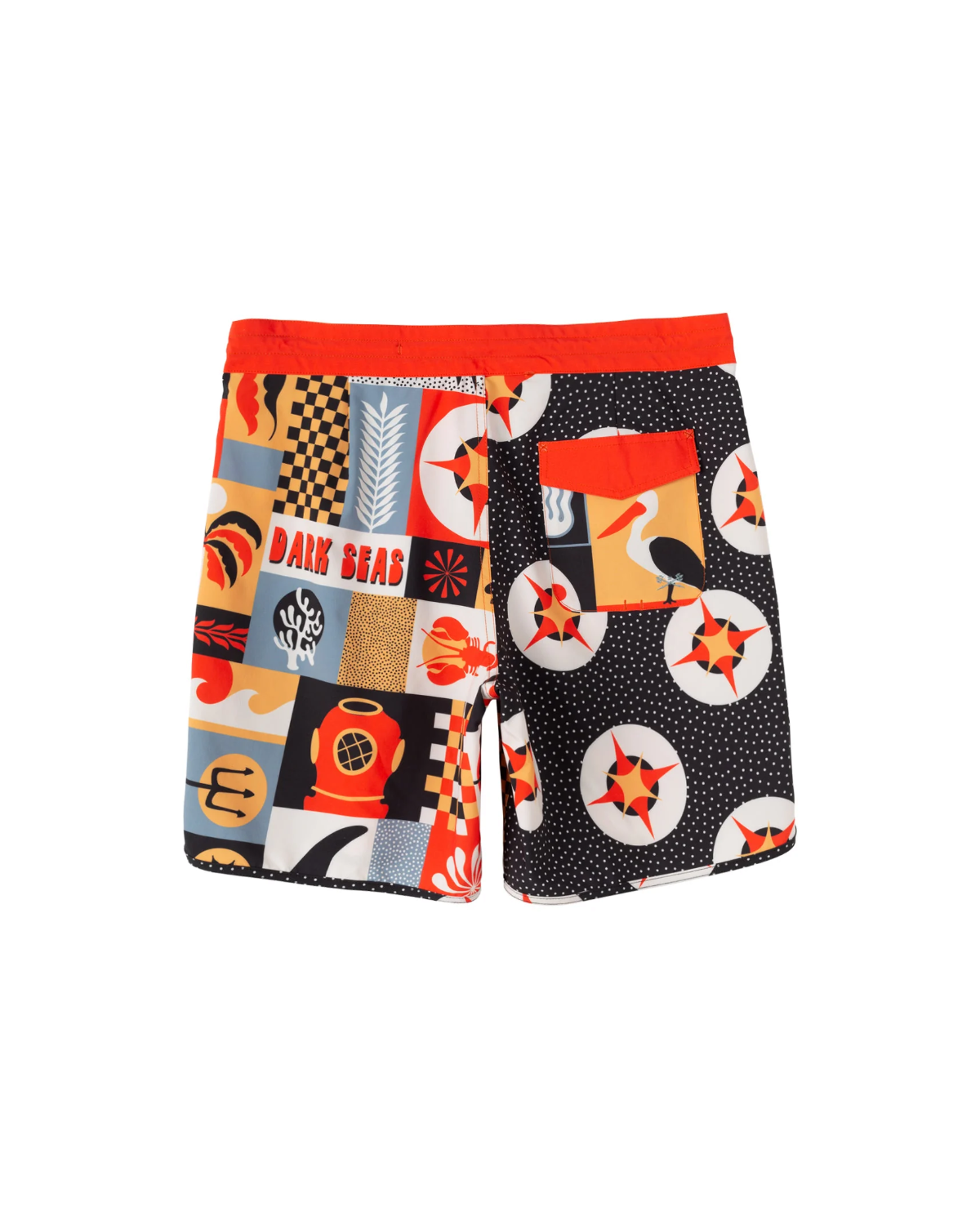 Dark Seas Mismatch Boardshort Multi