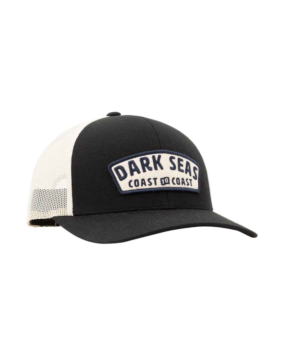 Blue Collar Hat Black White