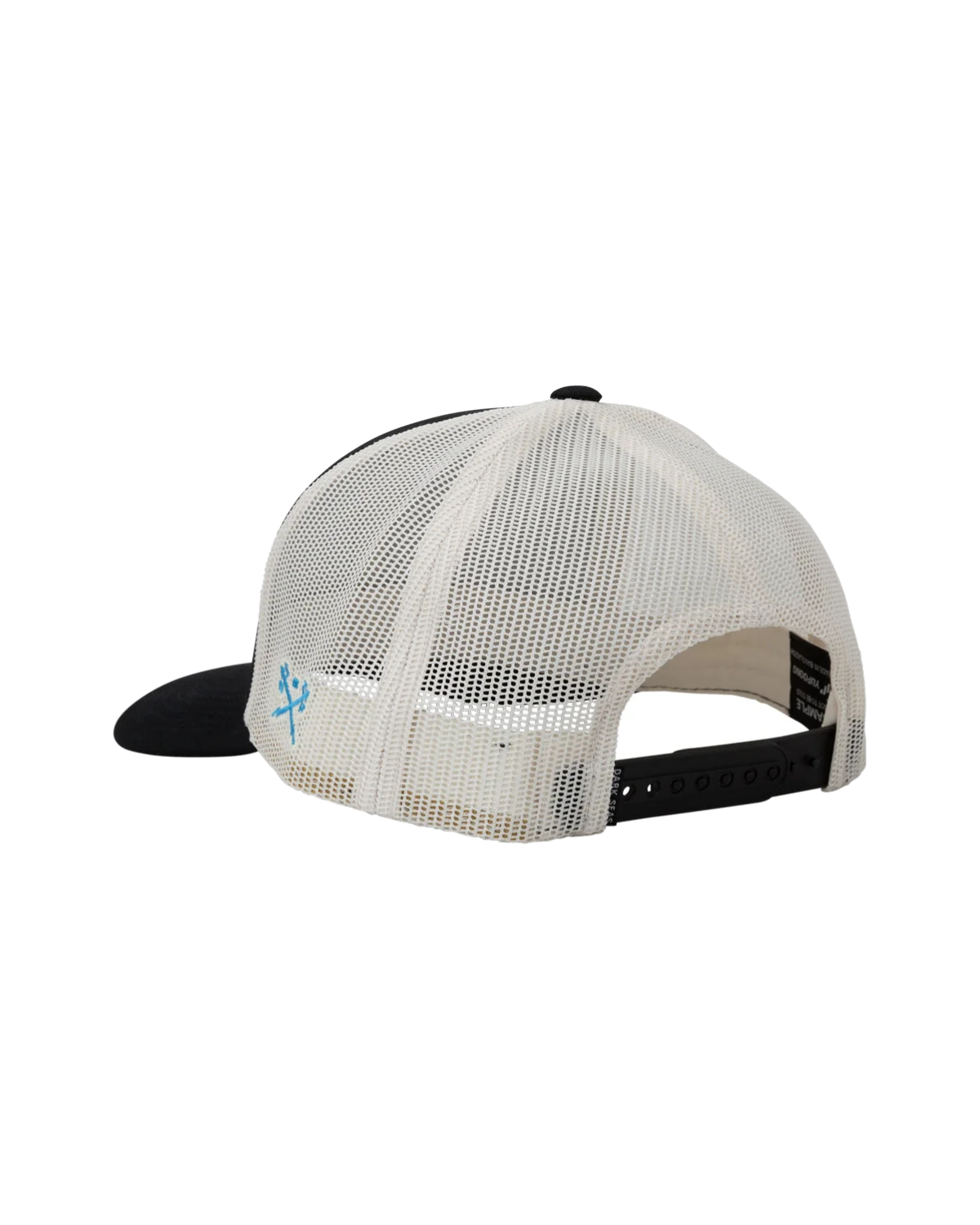 Prospect Hat Black White (zoomed)