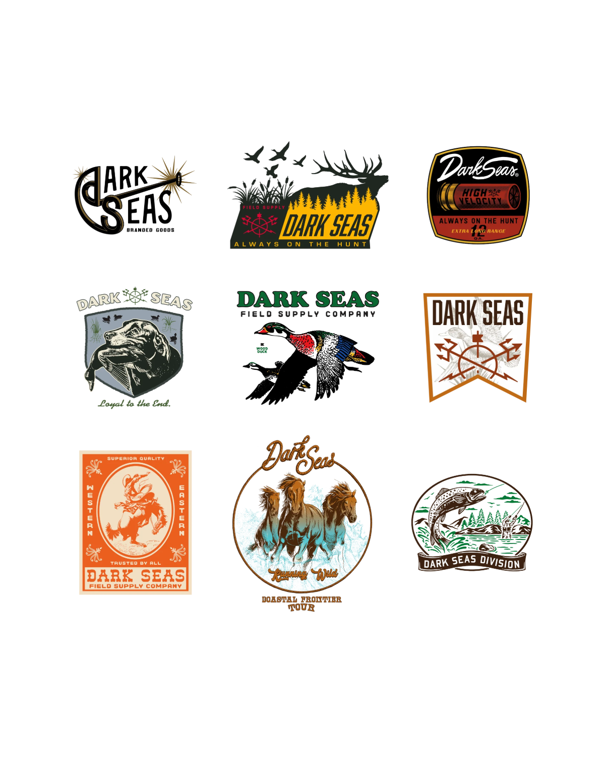 DS Sportsman Sticker Pack 6Pk