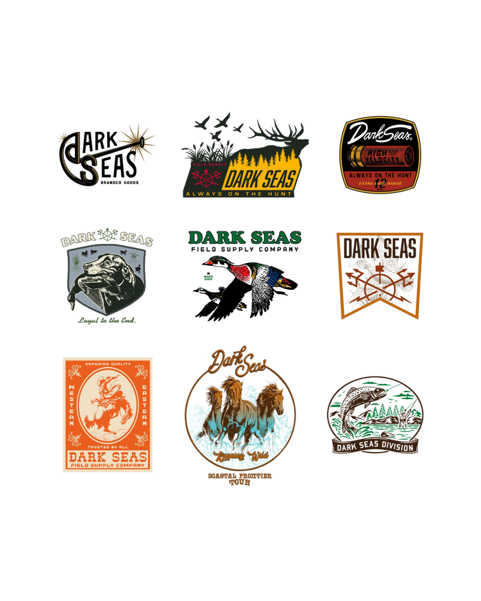 DS Sportsman Sticker Pack 6Pk
