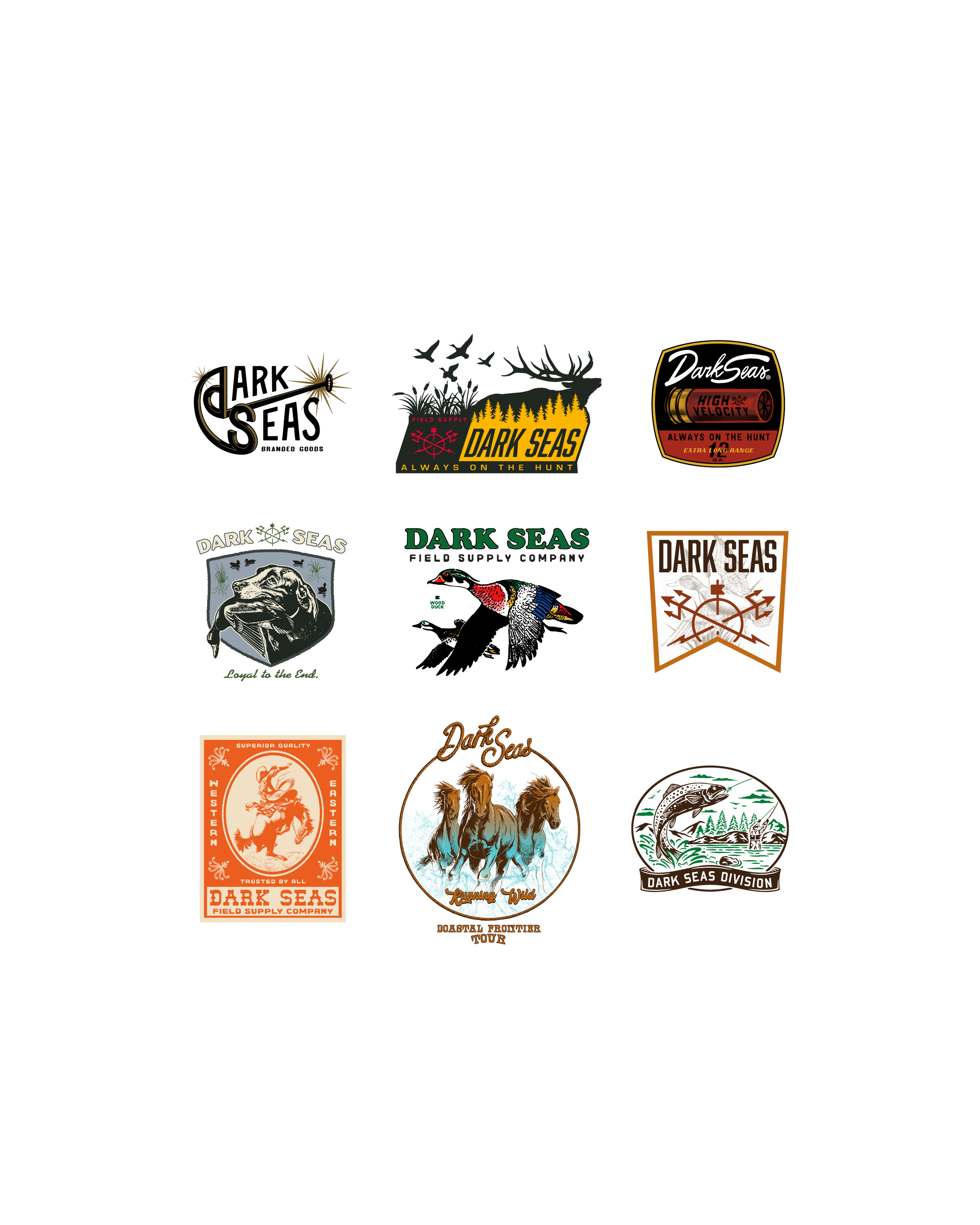 DS Sportsman Sticker Pack 6Pk