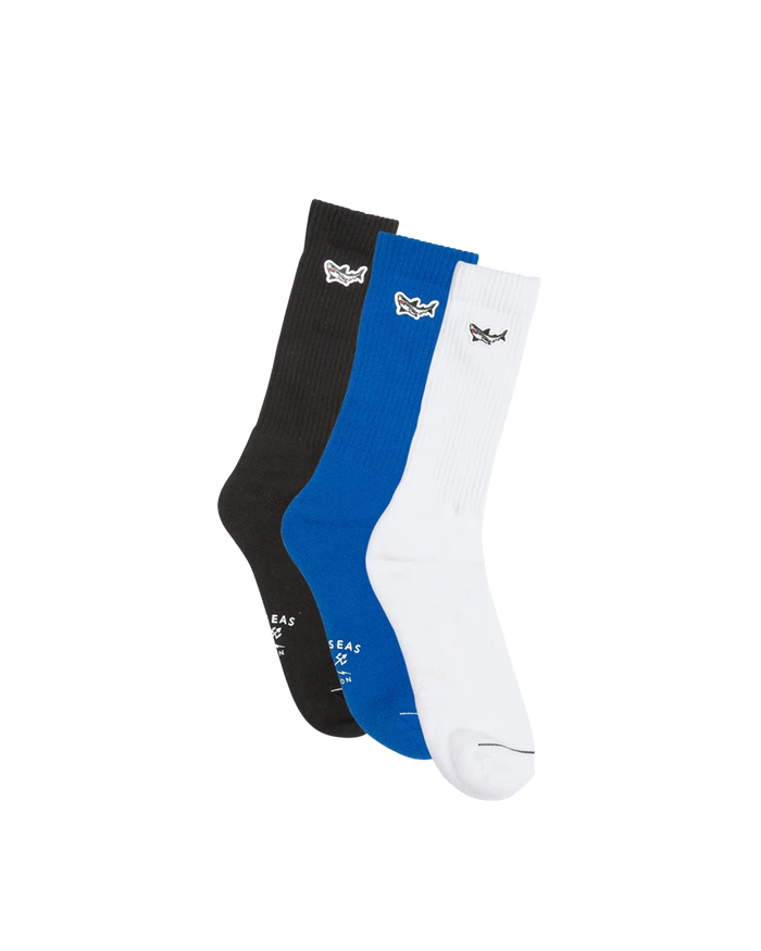 Morro Bay 3Pk Socks