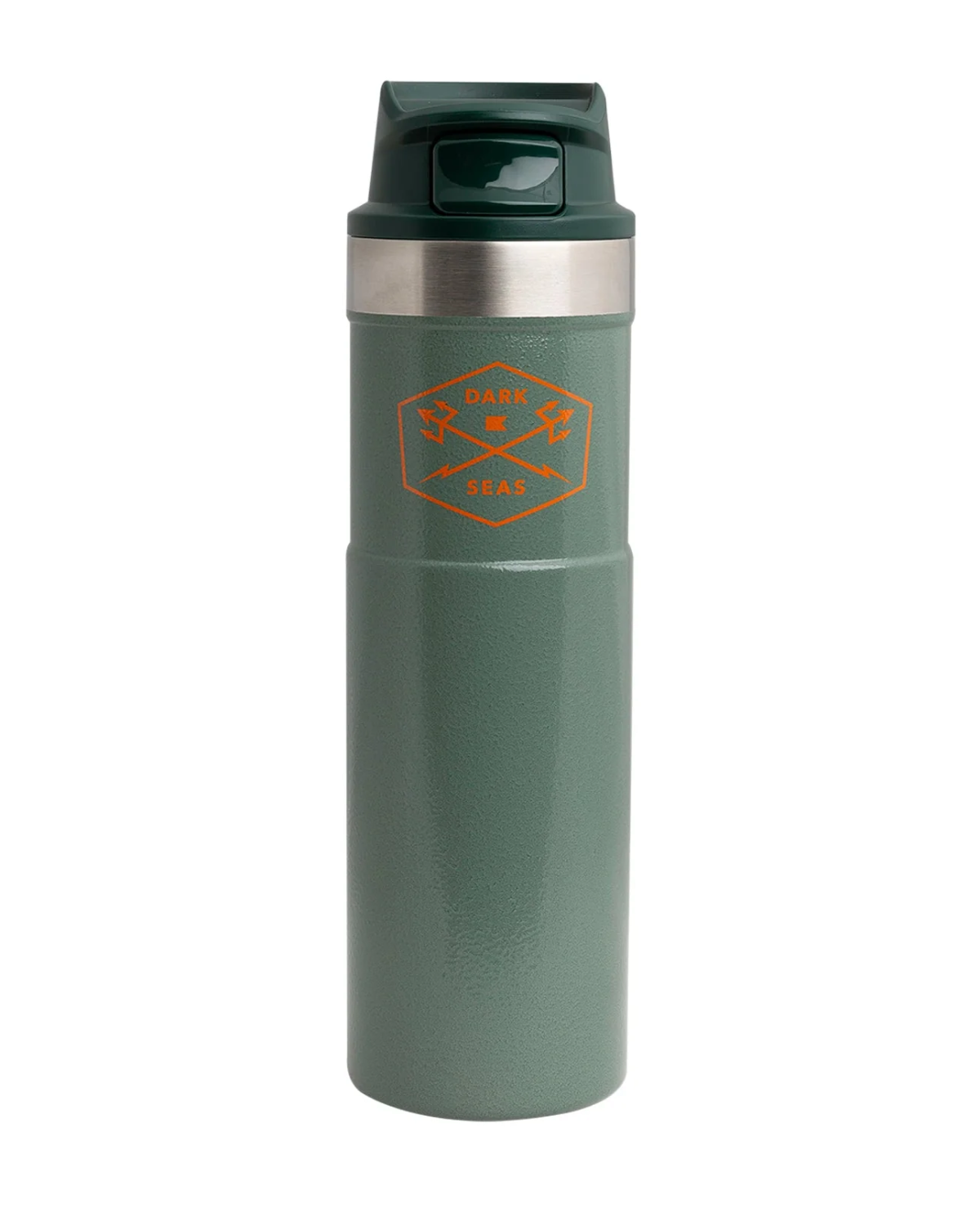 Dark Seas Progressive Stanley Mug Green (zoomed)