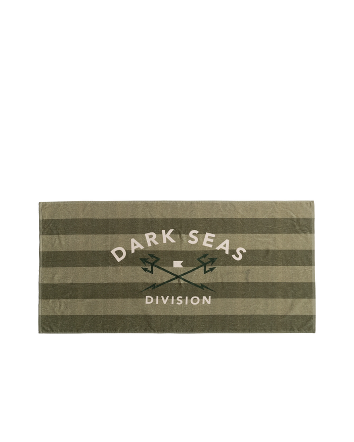 Dark Seas Sergeant Towel Green