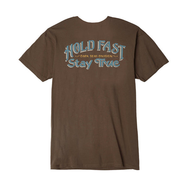 color: coffee ~ alt: Hold Fast Old Time T-Shirt
