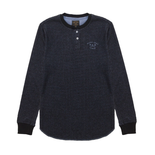 COLOR: Black/Blue ~ alt: T-Street Knit Long Sleeve T-Shirt