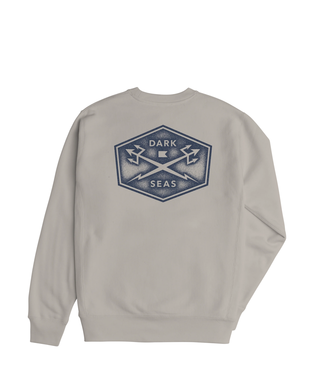 Progressive Gravel Pigment Crewneck