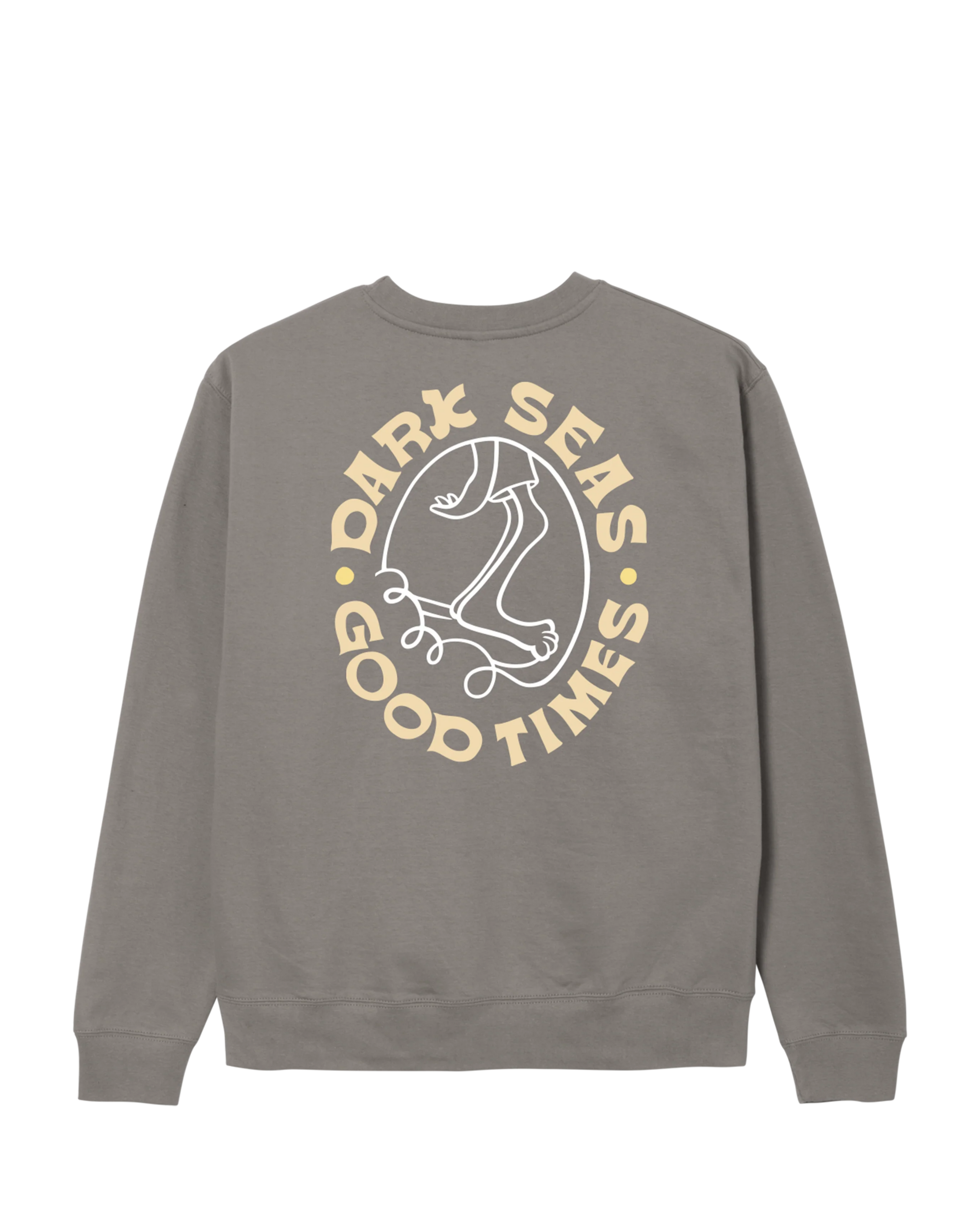 Nose Rider Pigment Crewneck (zoomed)