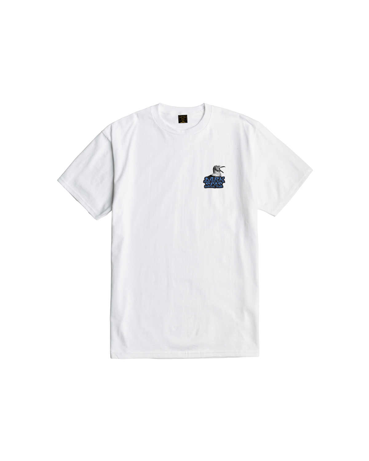 Dark Seas Billiards Stock T-Shirt - White, back