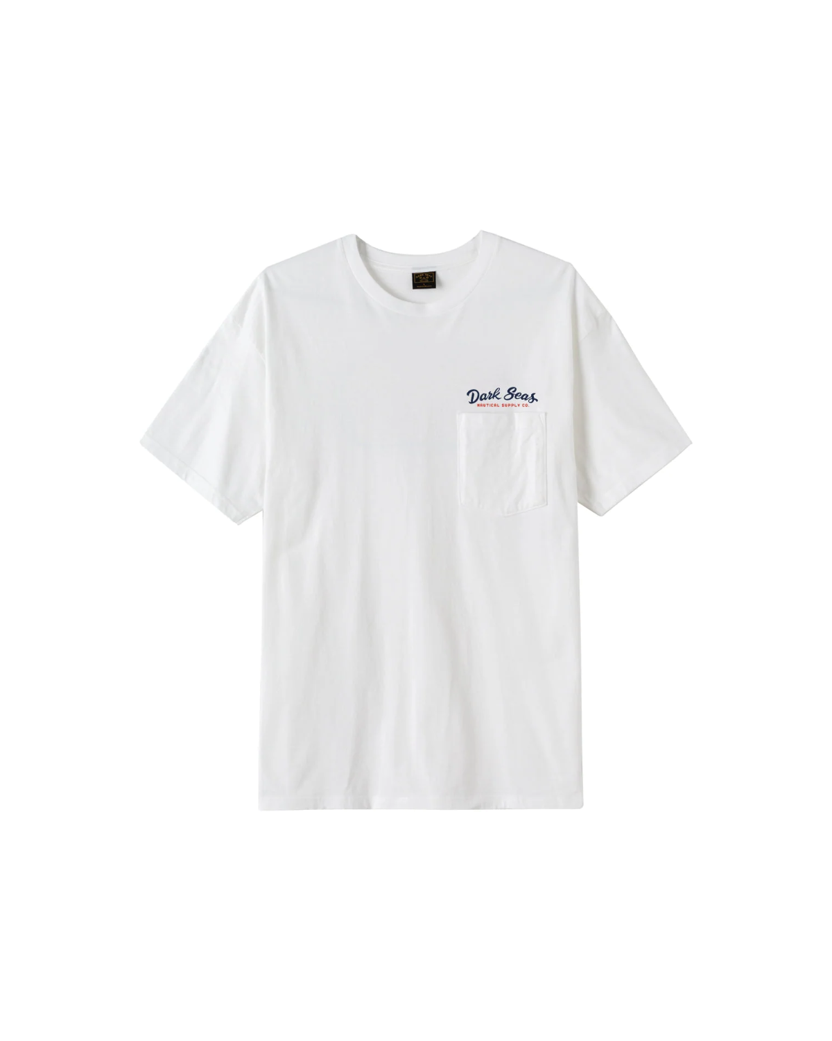 Dark Seas Polished Pocket T-Shirt - White