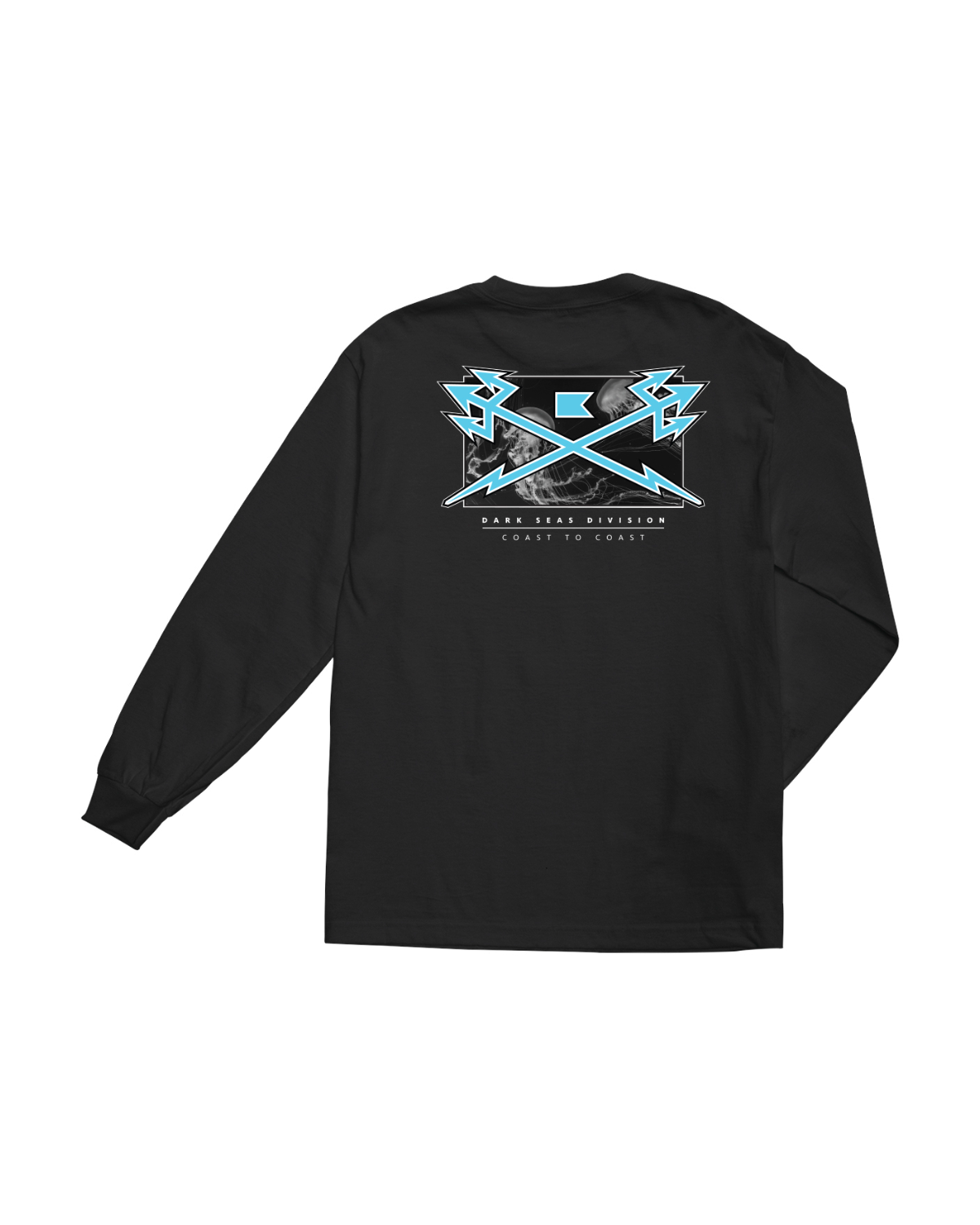 Dark Seas X-Ray Stock LS T-Shirt - Black