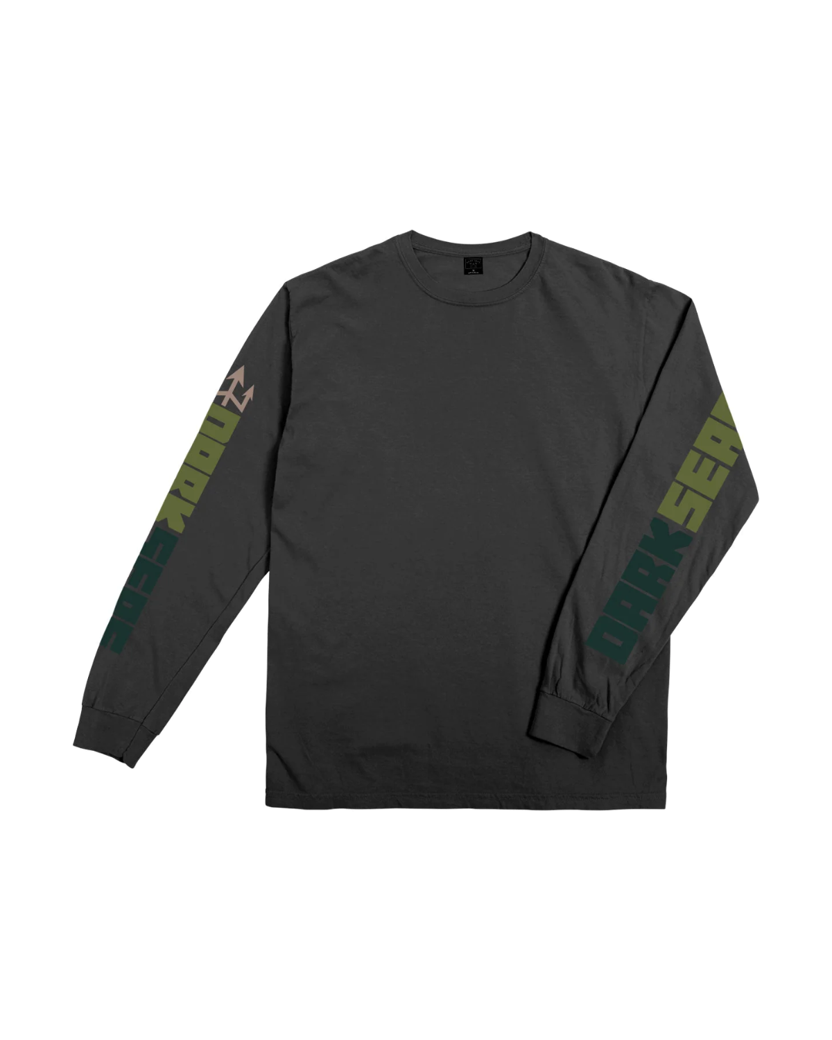 Dark Seas Terrain Pigment LS T-Shirt - Black