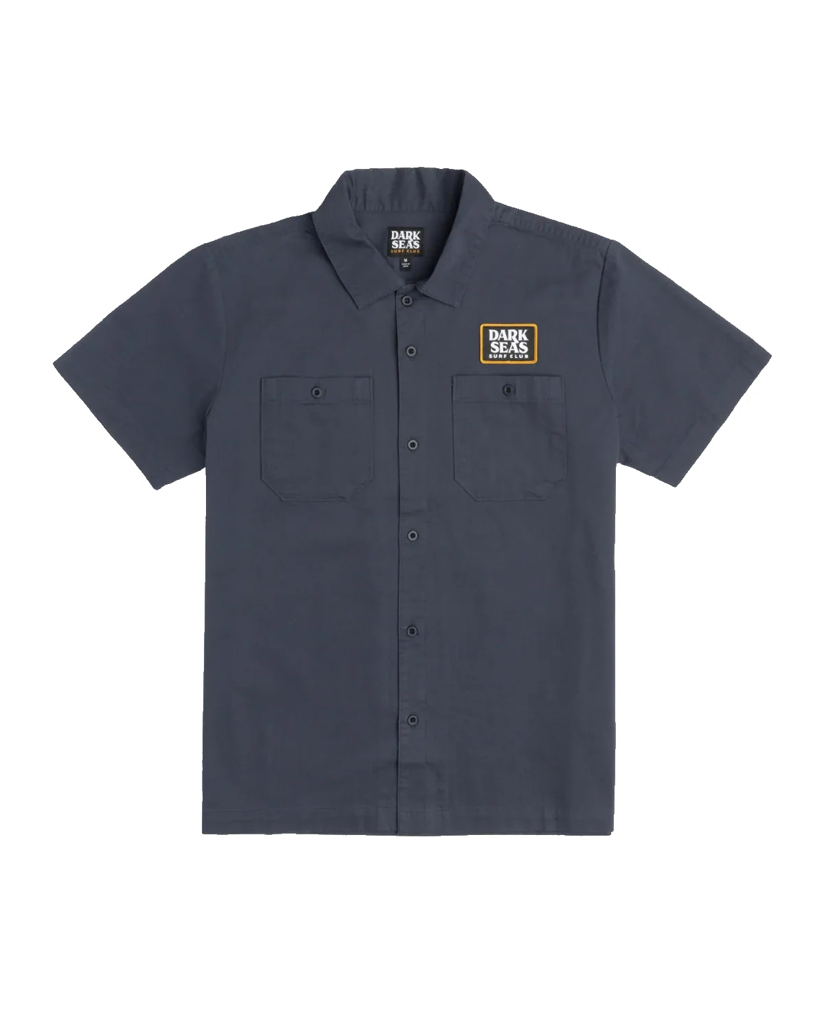 Dark Seas Princeton Shirt - Navy (zoomed)