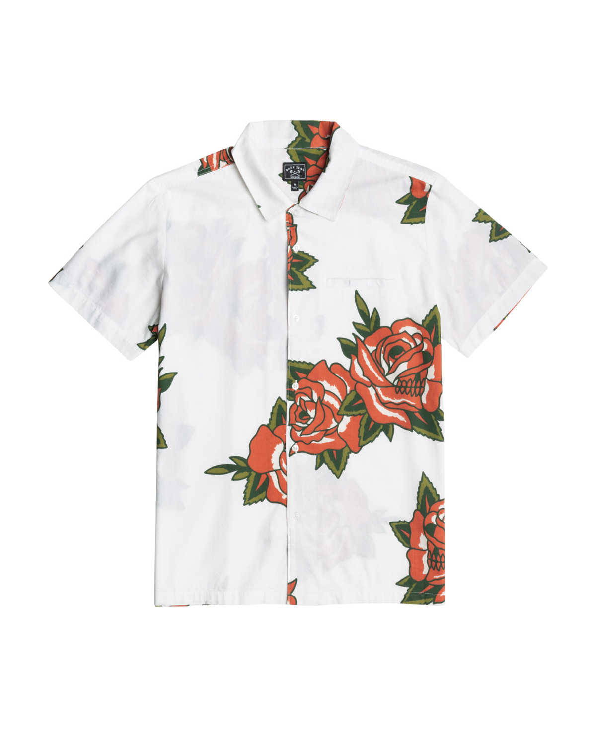 Skully Short Sleeve Shirt — White
