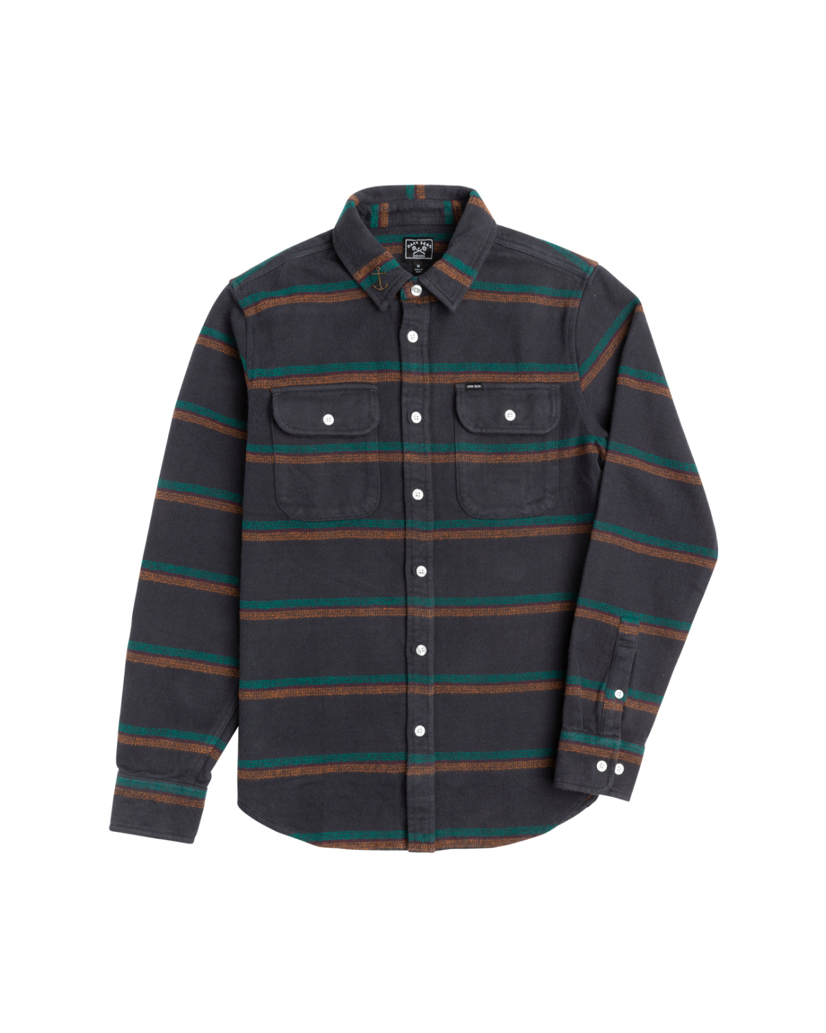 Dark Seas Santa Clara Shirt - Dark Navy (zoomed)
