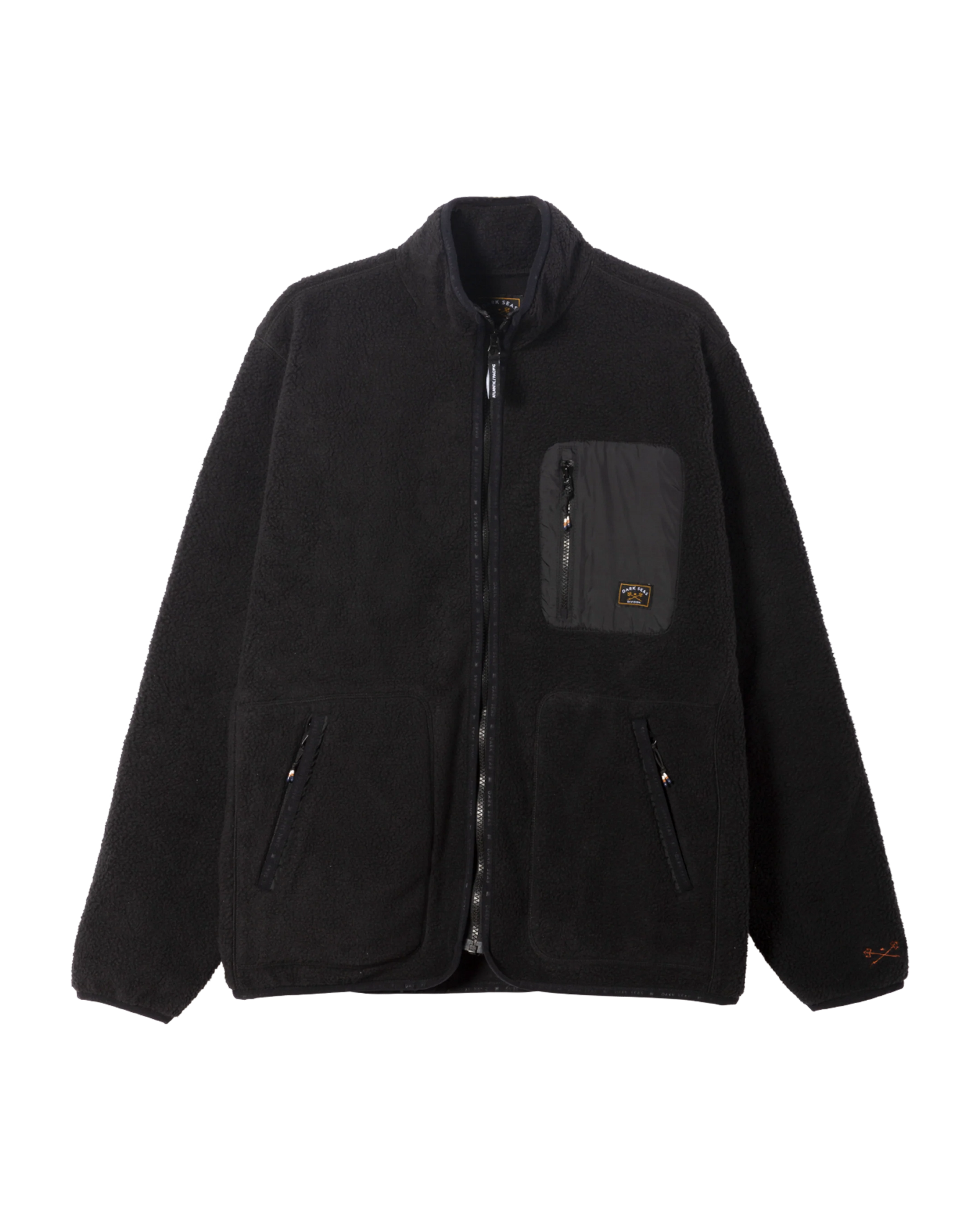 Russell Mockneck Fleece (zoomed)