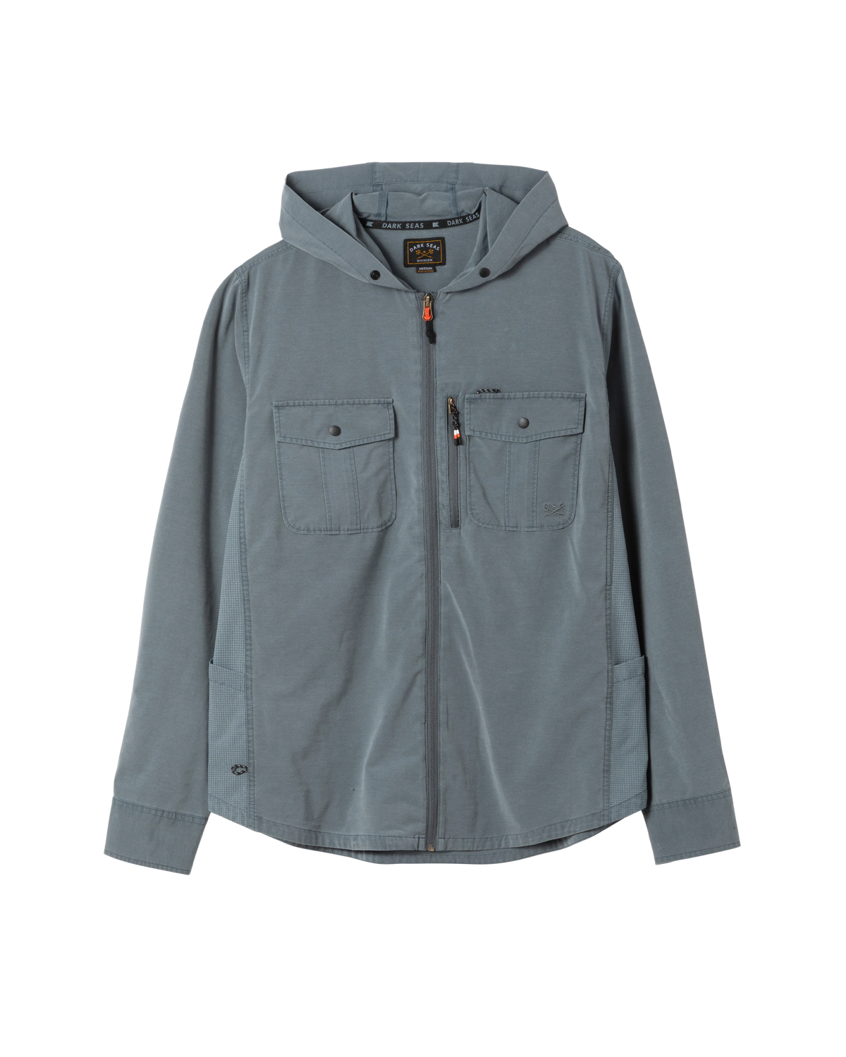 Dark Seas Albright UV Shirt - Storm - Front