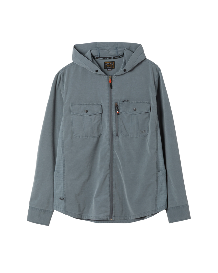 Dark Seas Albright UV Shirt - Storm - Front