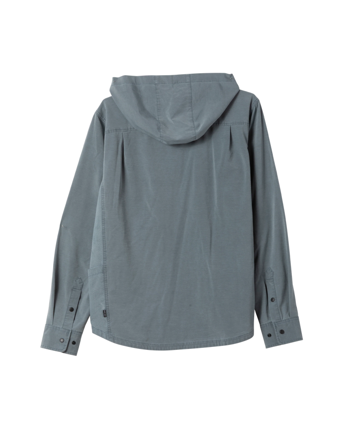 Dark Seas Albright UV Shirt - Storm - Back - alternate view