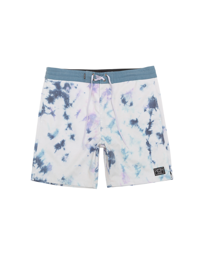 Dark Seas Hugh Boardshort - Teal / Lavender