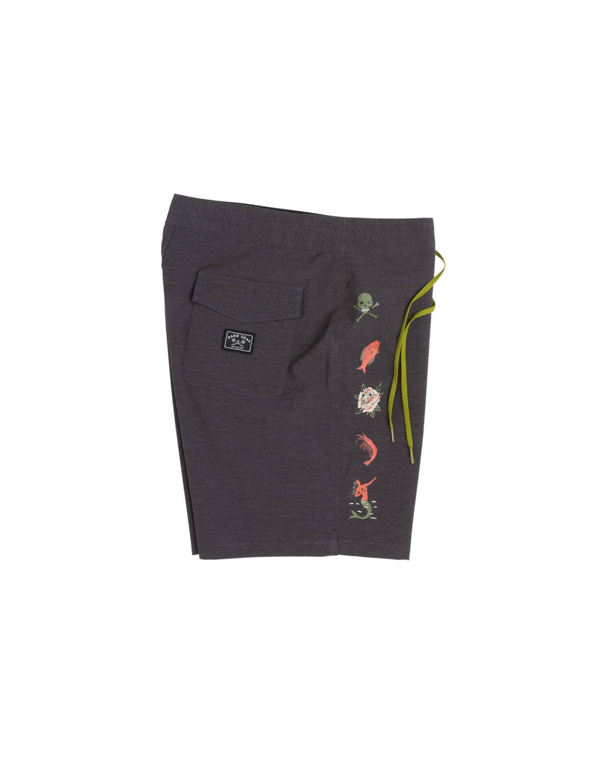Dark Seas Capistrano Boardshort Black